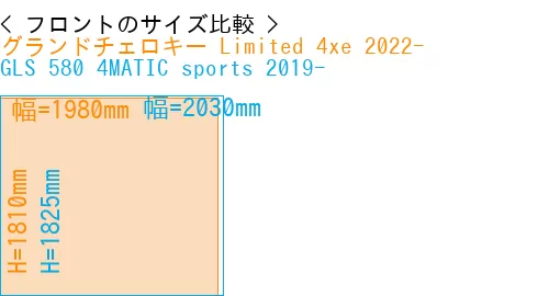 #グランドチェロキー Limited 4xe 2022- + GLS 580 4MATIC sports 2019-